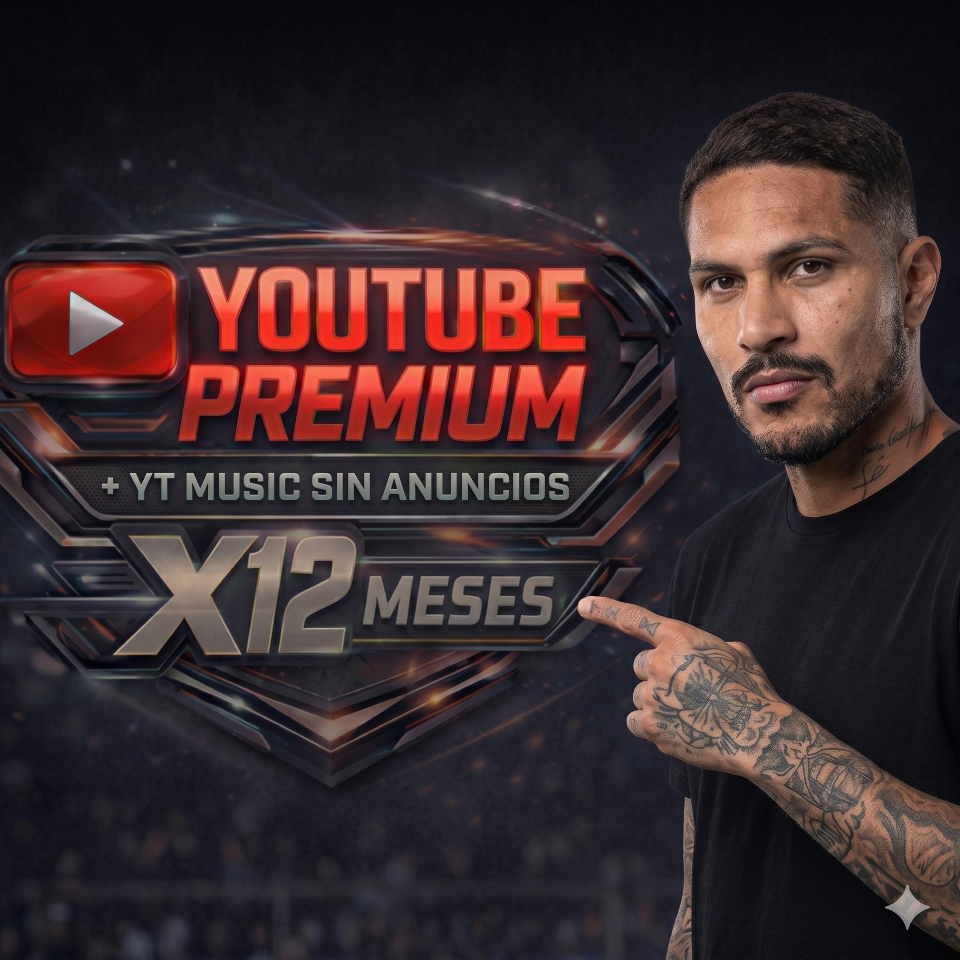 YouTube Premium 1 año