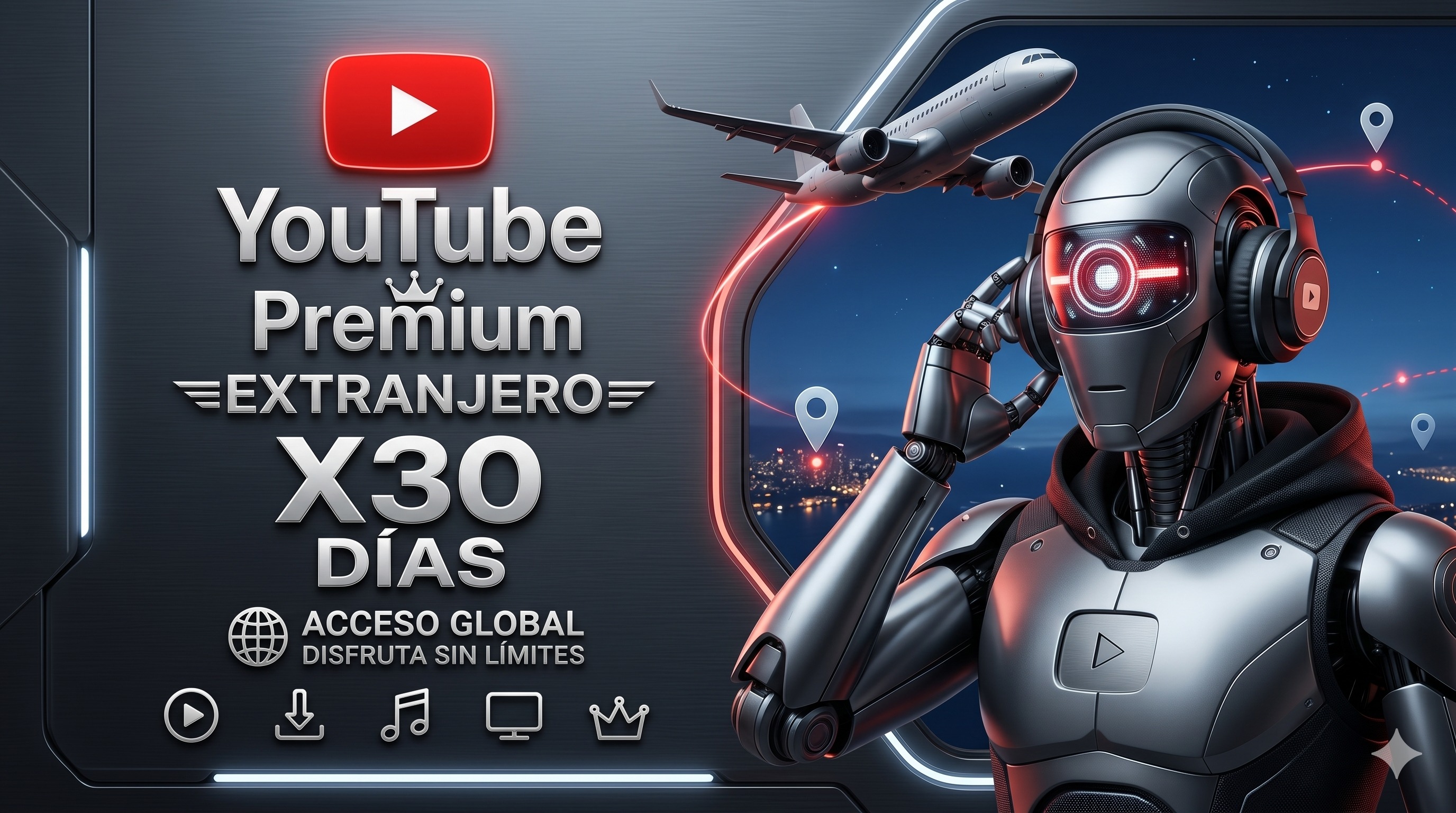 YouTube Premium (extranjero)