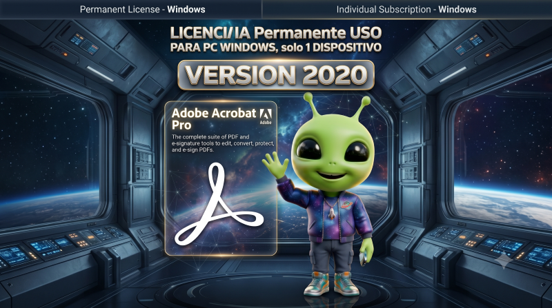 ADOBE ACROBAT PRO( LICENCIA PERMNENTE) PC🔥