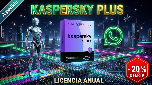 ⚡ANTIVIRUS KASPERSKY PLUS+VPN 1 AÑO-1PC⚡